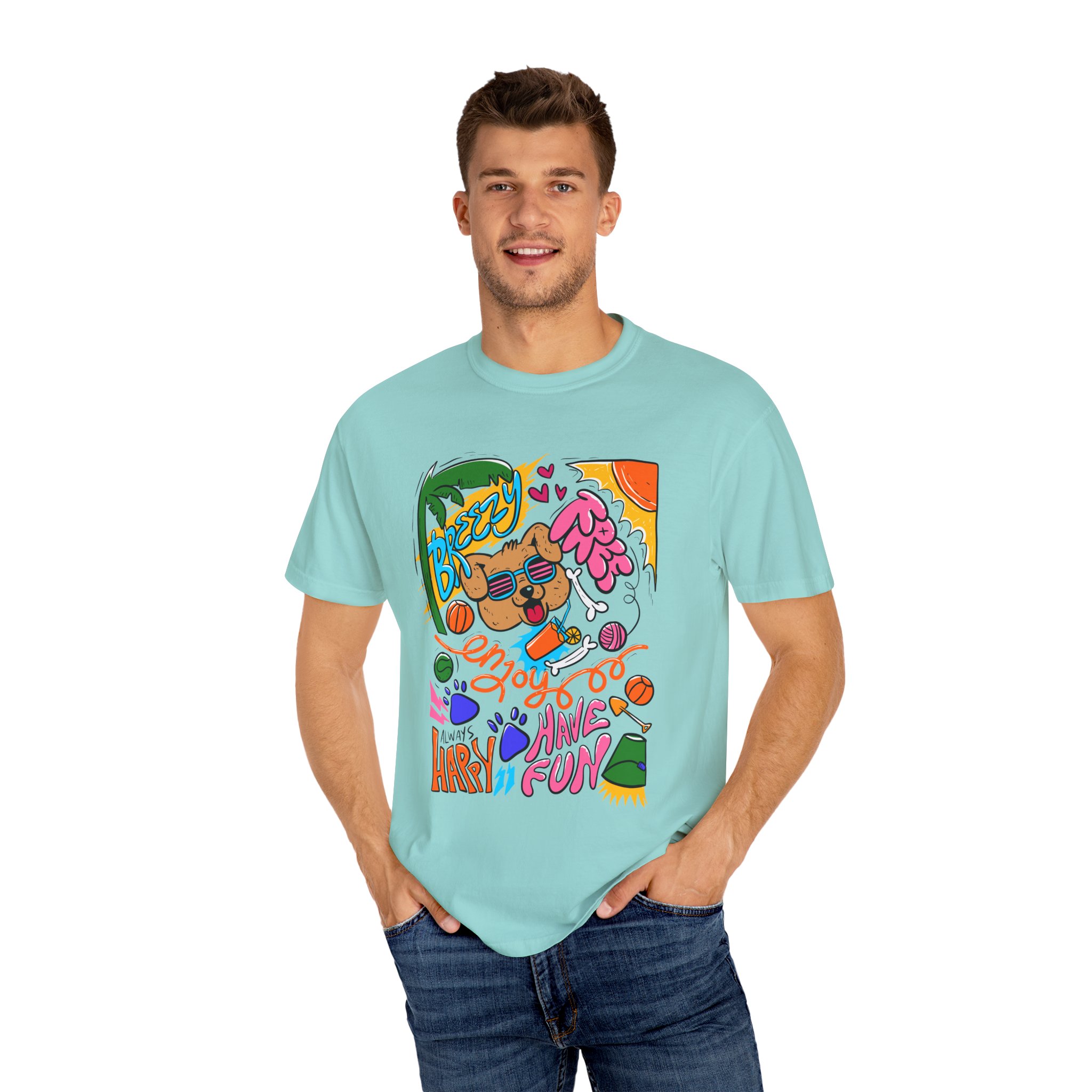 Breezy Vibes Dog Graphic - Image 3